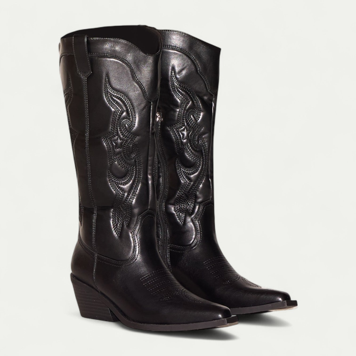 Mella™ Women's Western Calf High Pointed Toe Boots