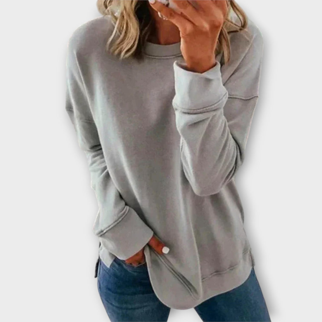 Women’s Relaxed Fit Cotton-Blend Sweatshirt
