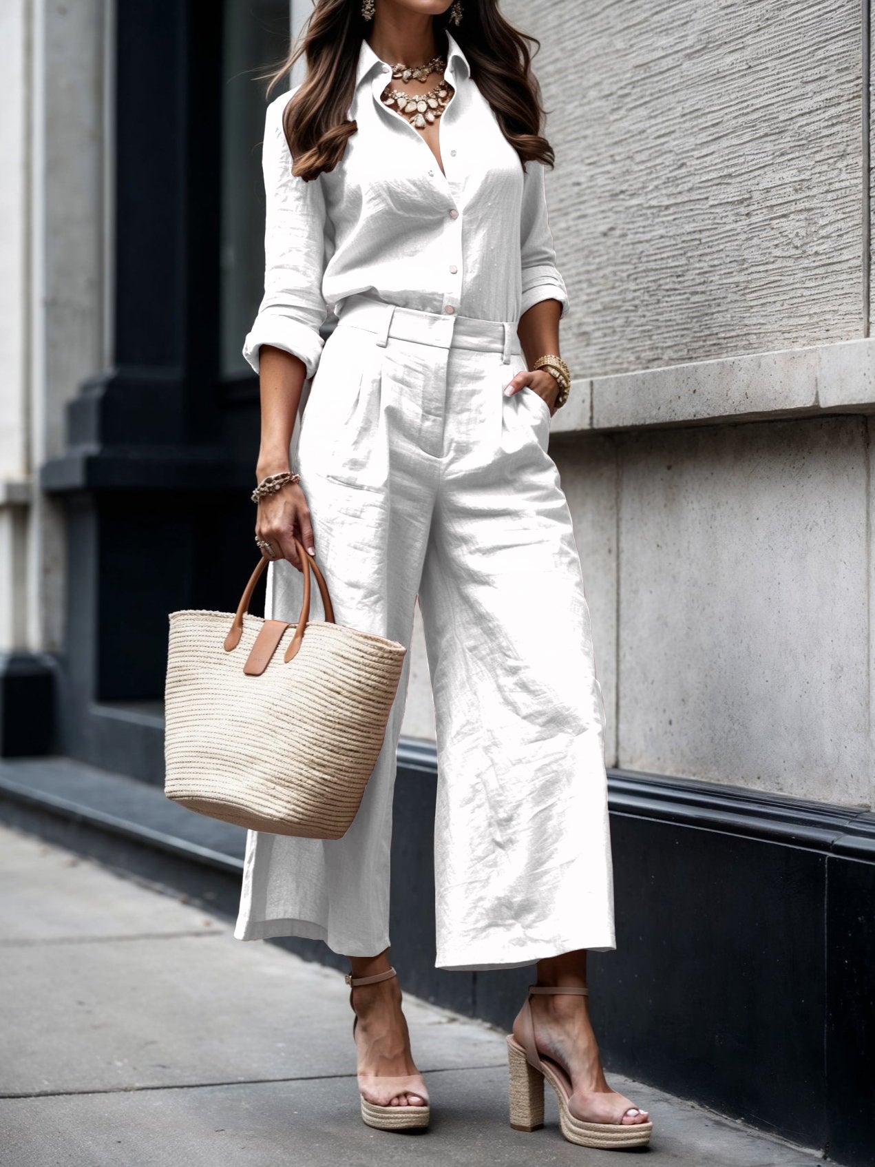 Kayla™ | Capri Pants and Relaxed Fit Top Set