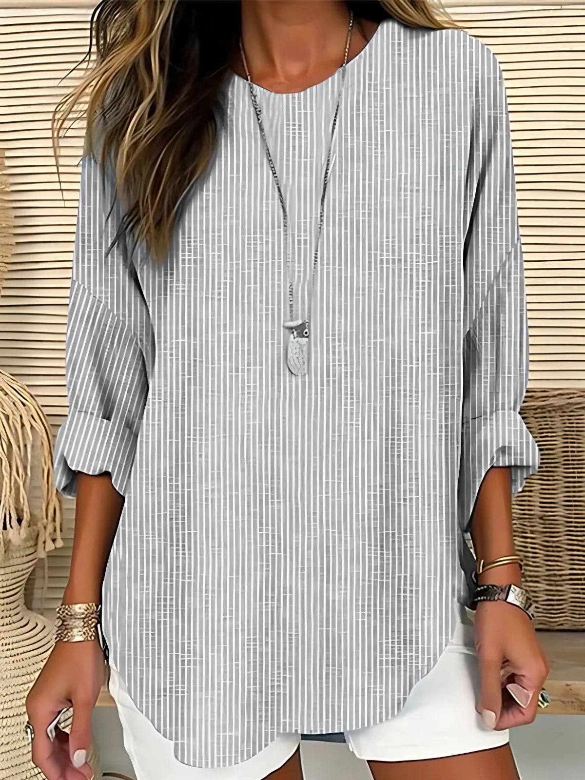 Cecilia™ | Stylish Striped Top