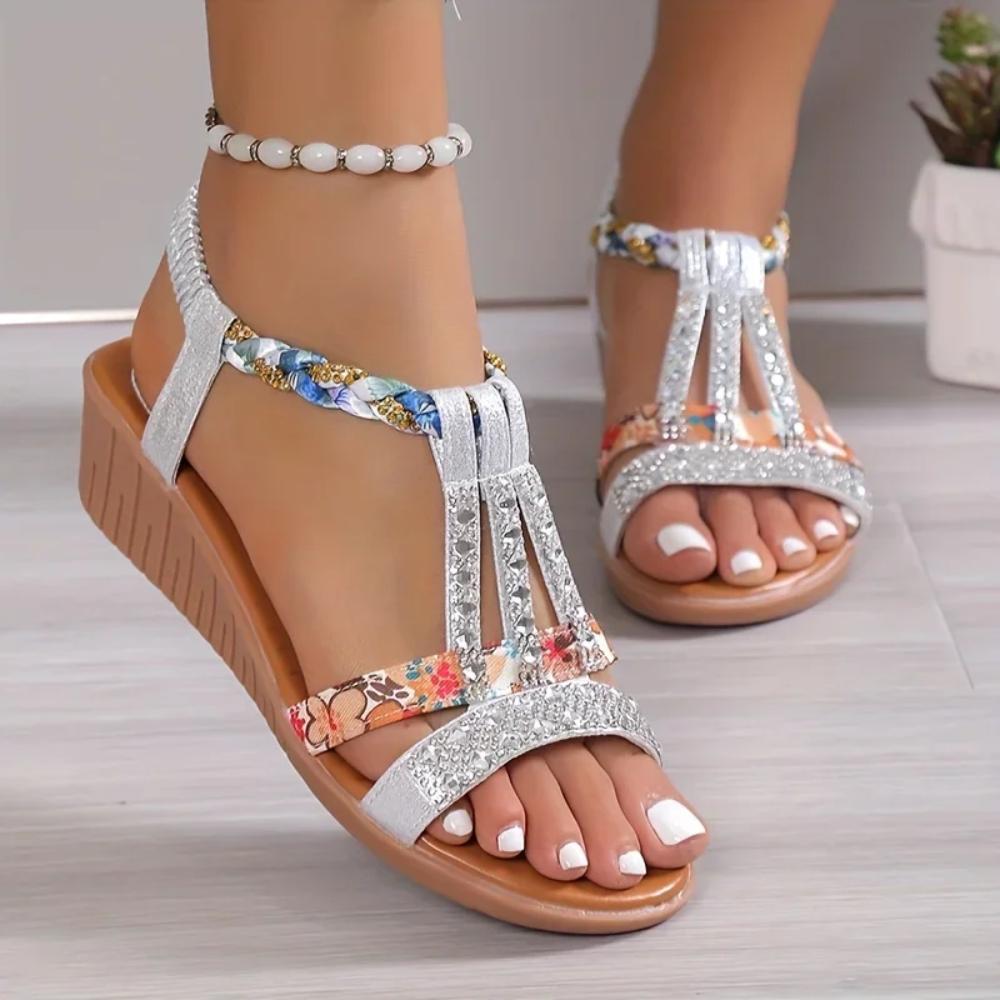 Anastasia | Women's Decorative Ankle Strap Sandals
