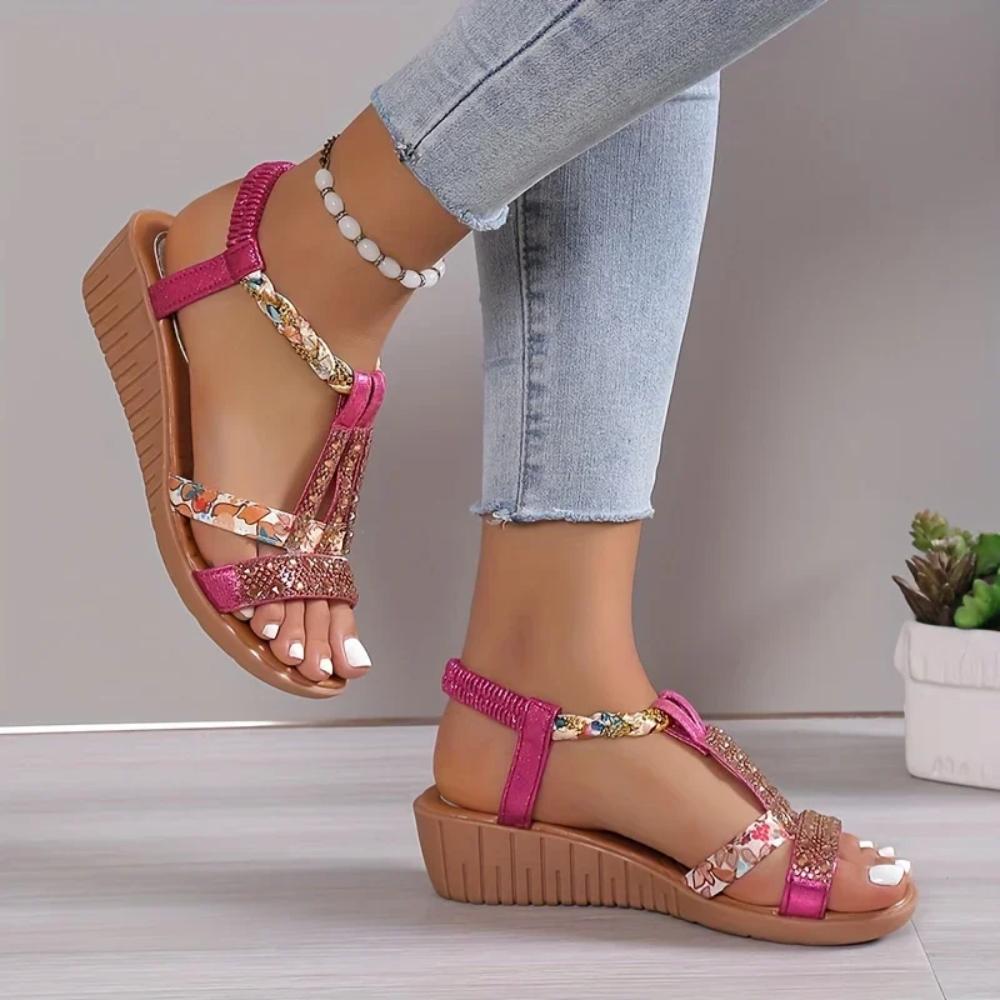 Anastasia | Women's Decorative Ankle Strap Sandals