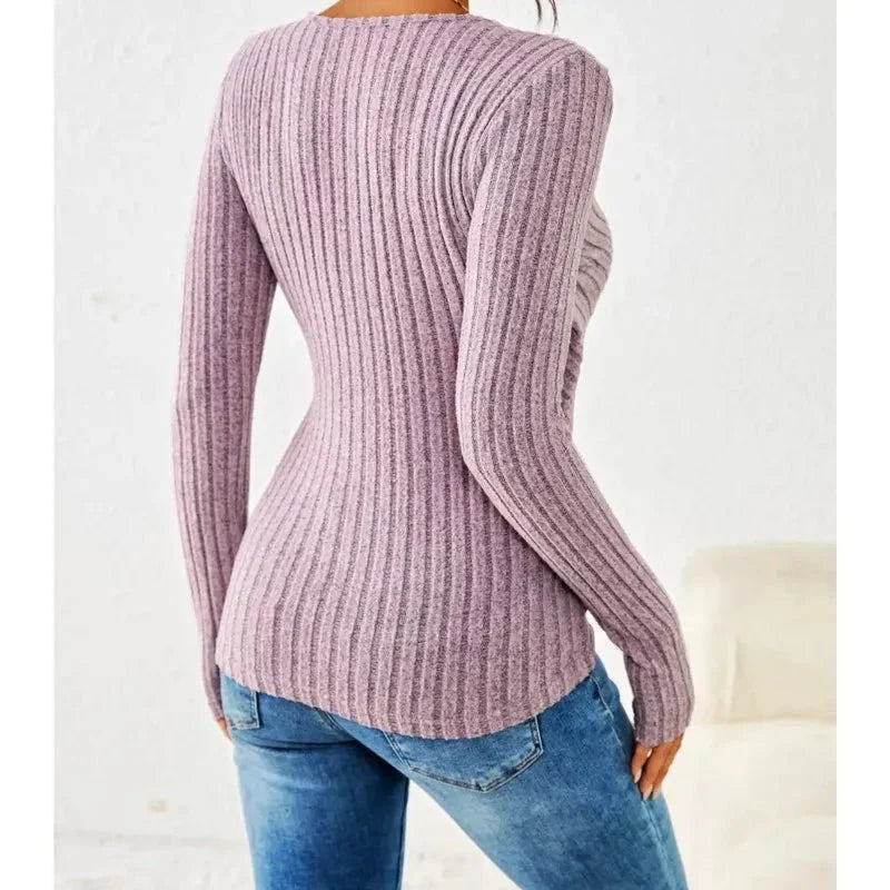 Caroline™ | Long Sleeve Tummy-Tucking Top