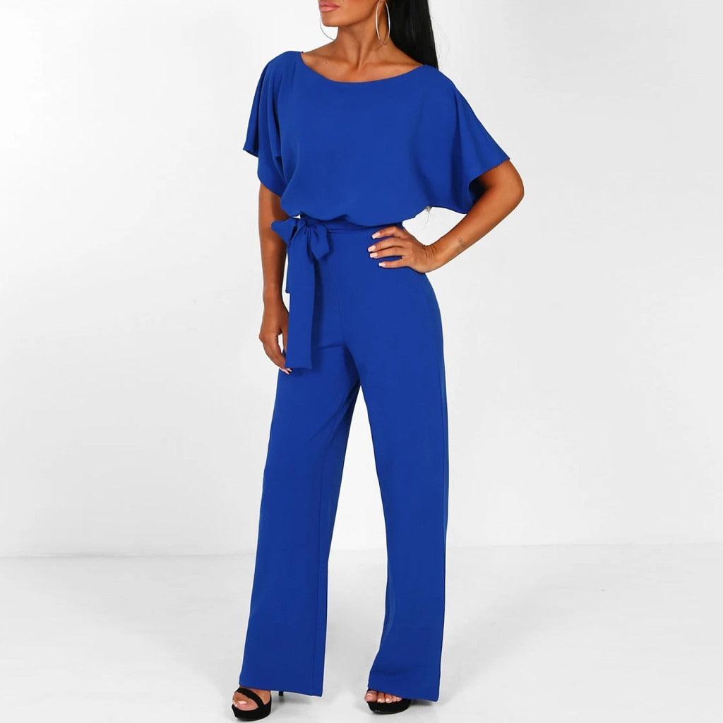Elijah™ | Wide-Leg Jumpsuit with Belt