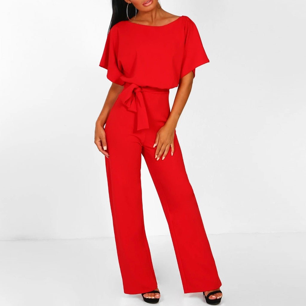 Elijah™ | Wide-Leg Jumpsuit with Belt