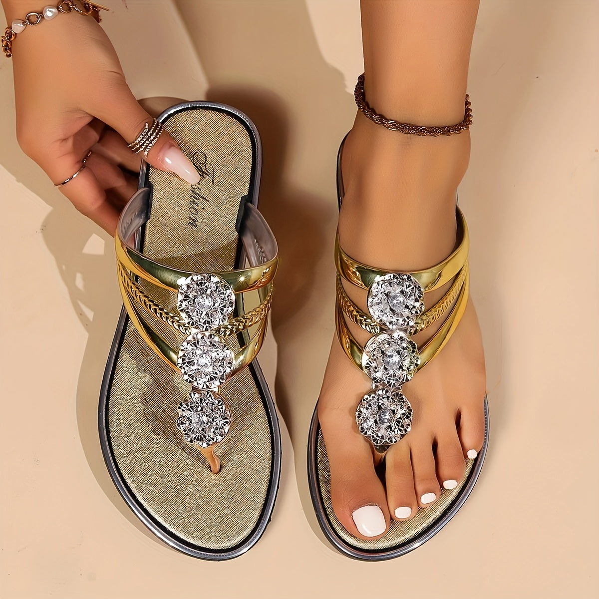 Eloira™ | Chic Glam Sandals