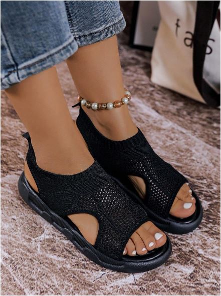 Luna | Women's Casual Open-Toe Slip-On Platform Sandals