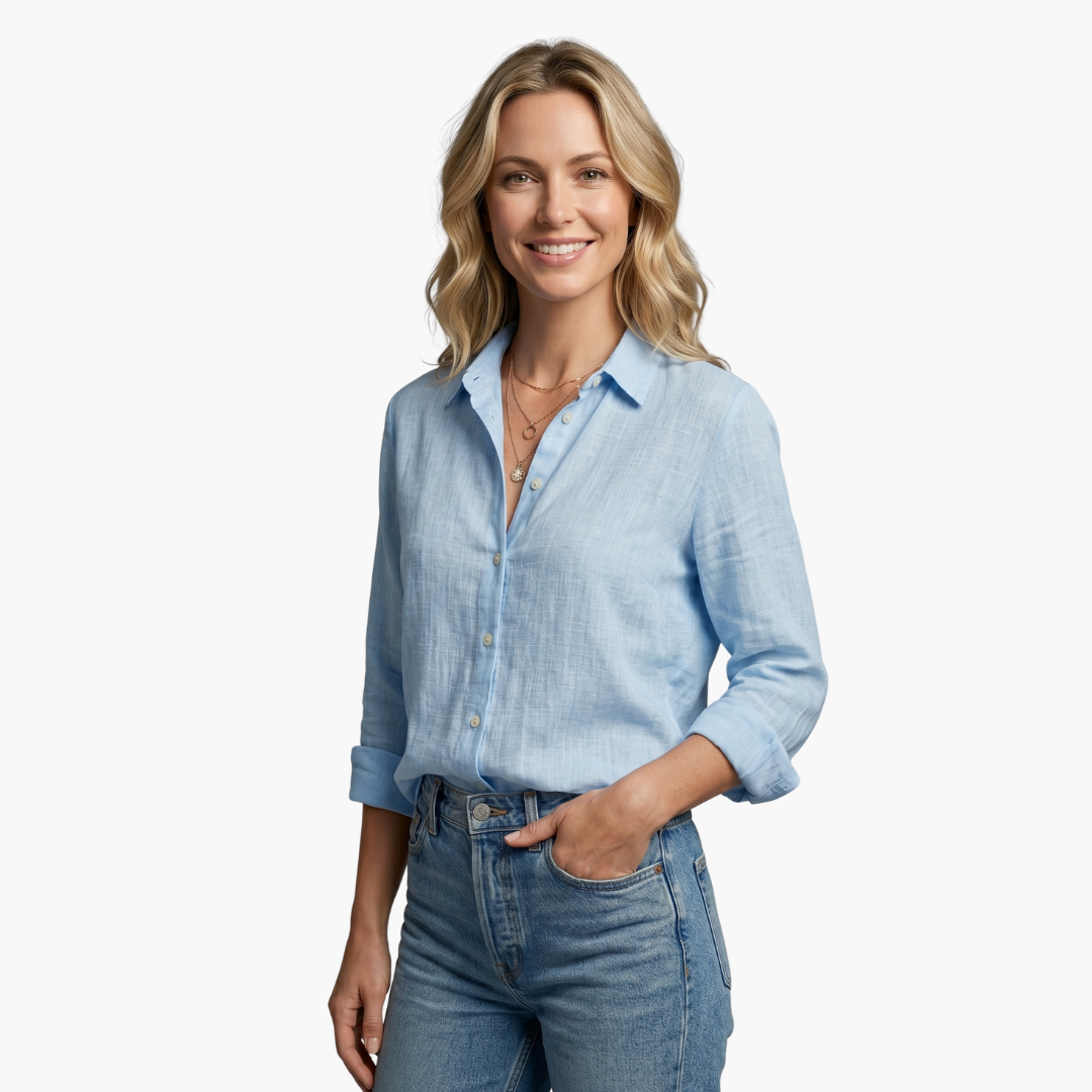 Bianca | Women's Long Sleeve Button-Up Shirt