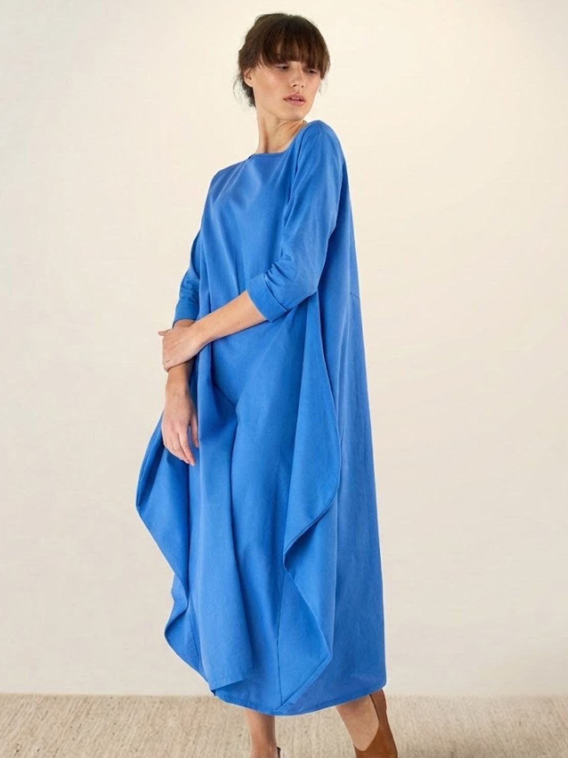 Serena | Women's Bohemian Oversized Maxi Dress with 3/4 Sleeves