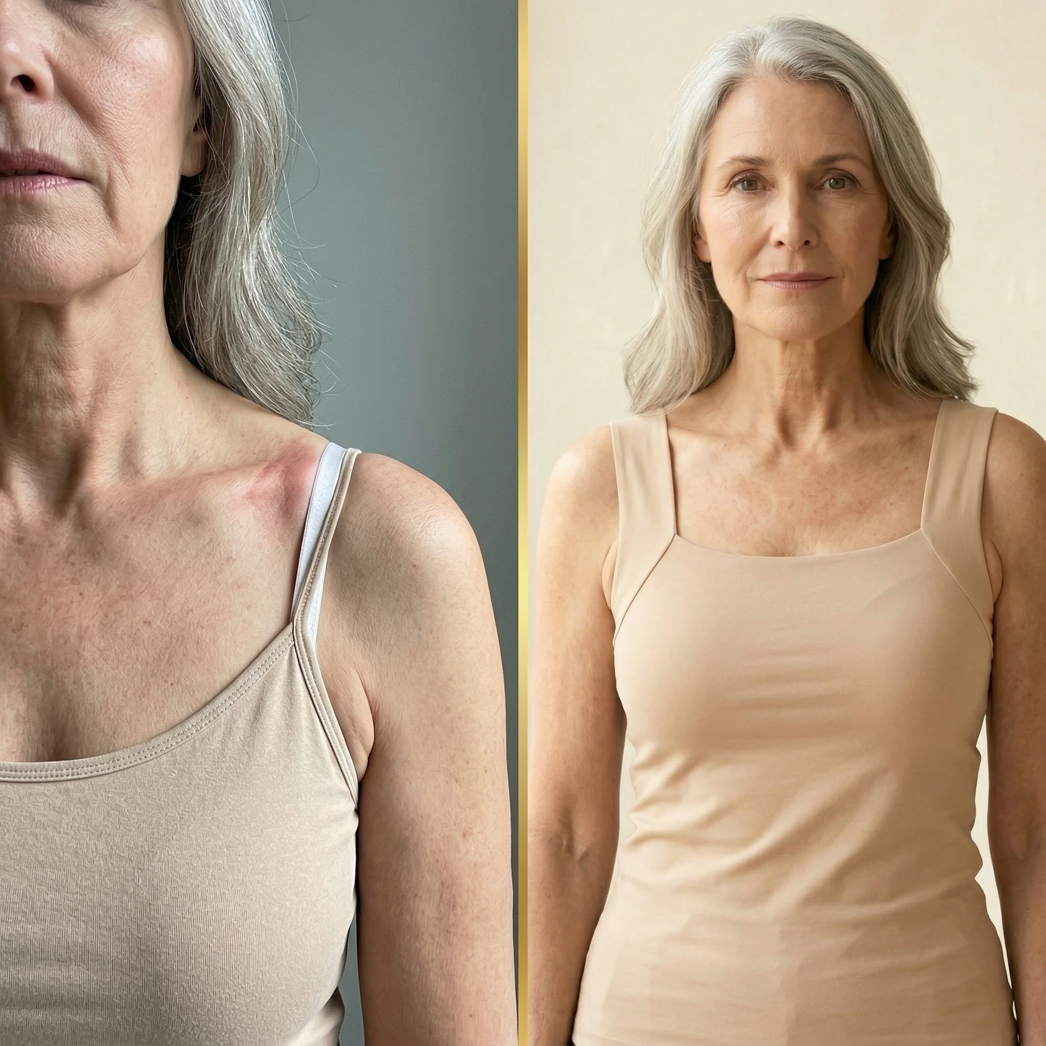 Calista | Women's Square Neck Tank Top with Built-In Bra