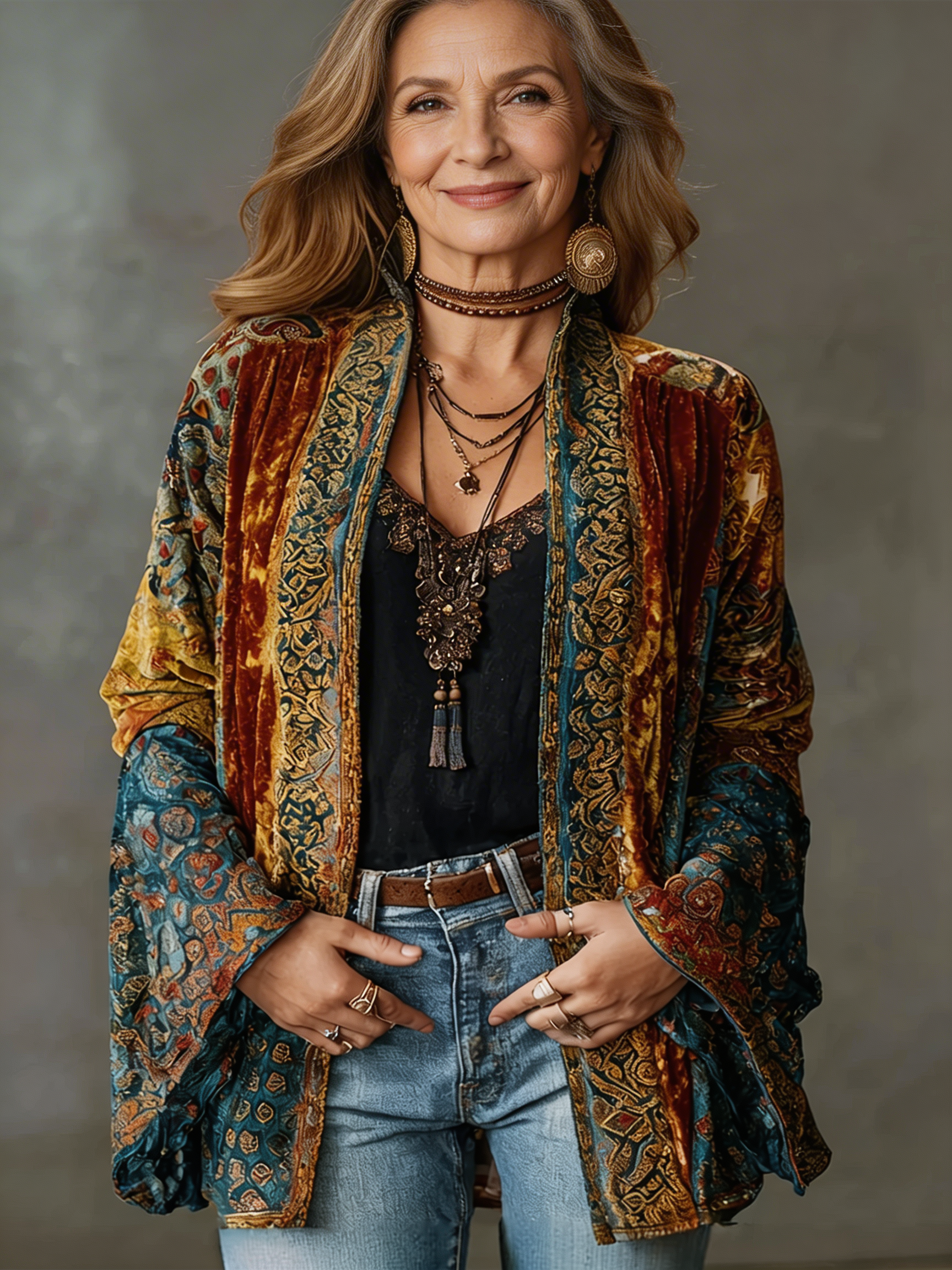 Calliope | Women's Bohemian Kimono Jacket