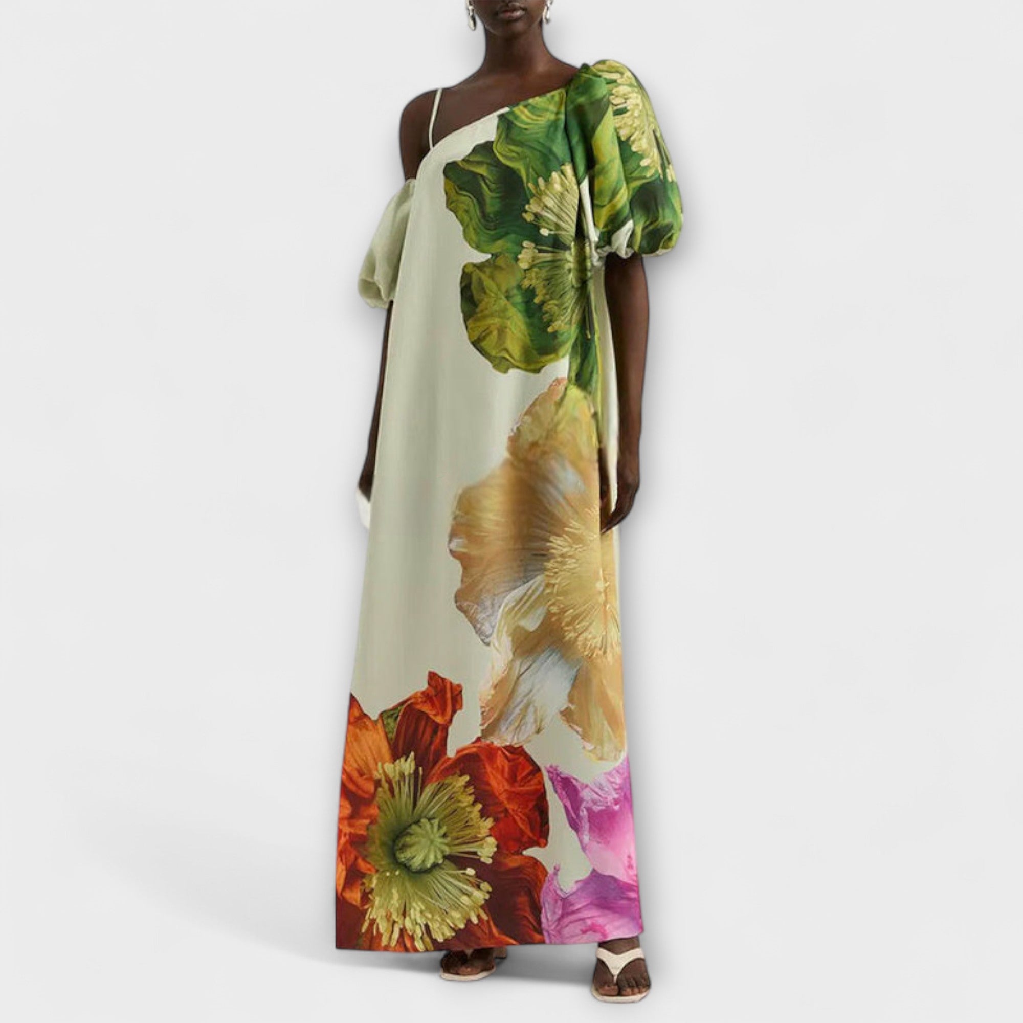 Calliope | Off-Shoulder Floral Maxi Dress for Women