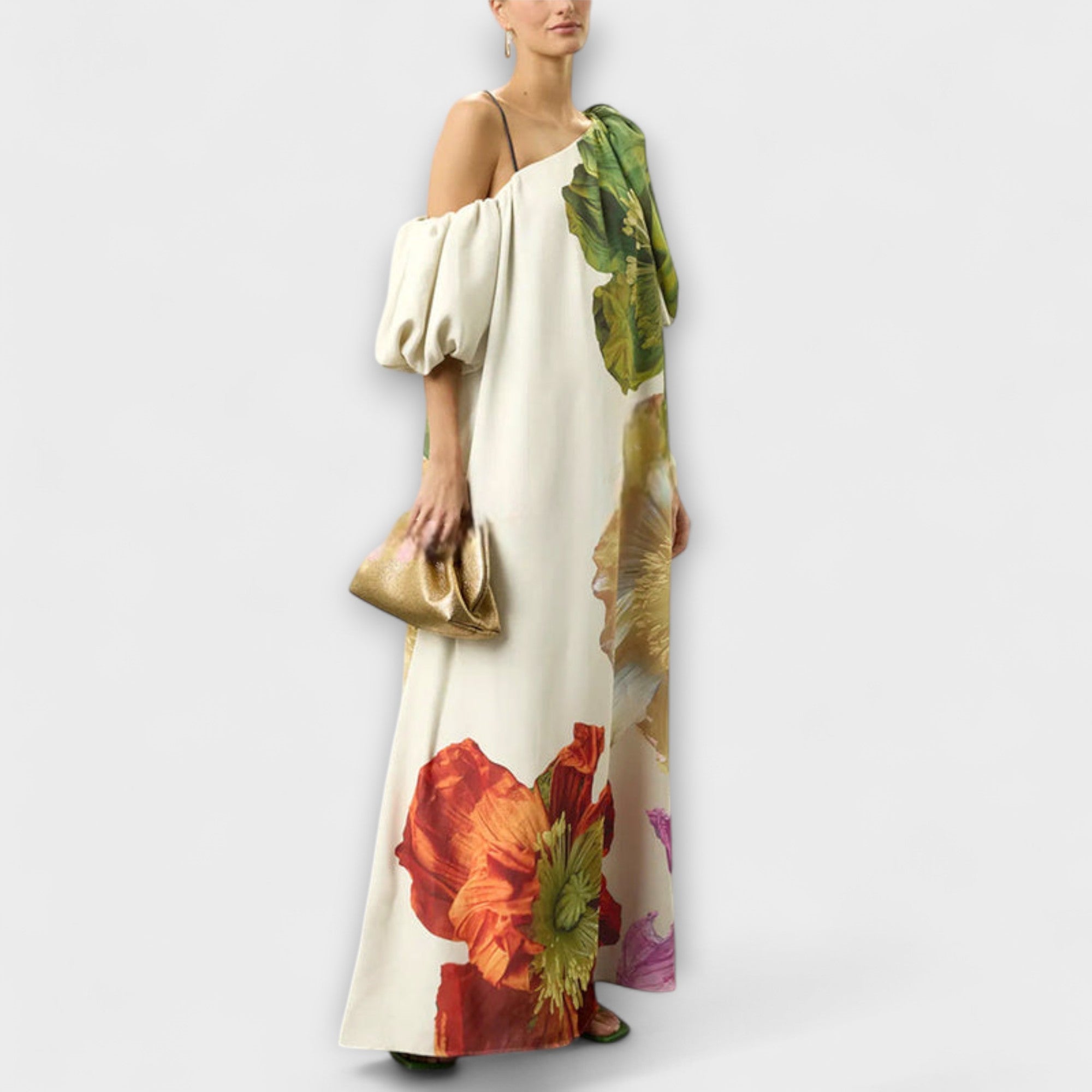 Calliope | Off-Shoulder Floral Maxi Dress for Women
