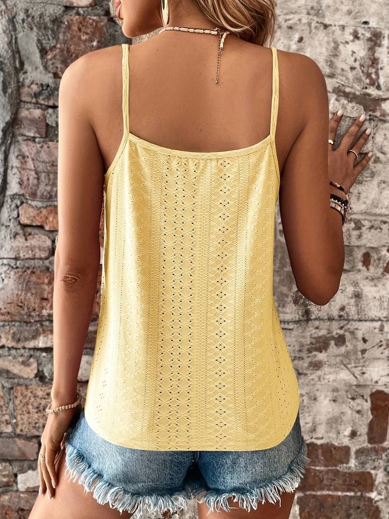 Celeste | Women's Embroidered V-Neck Camisole
