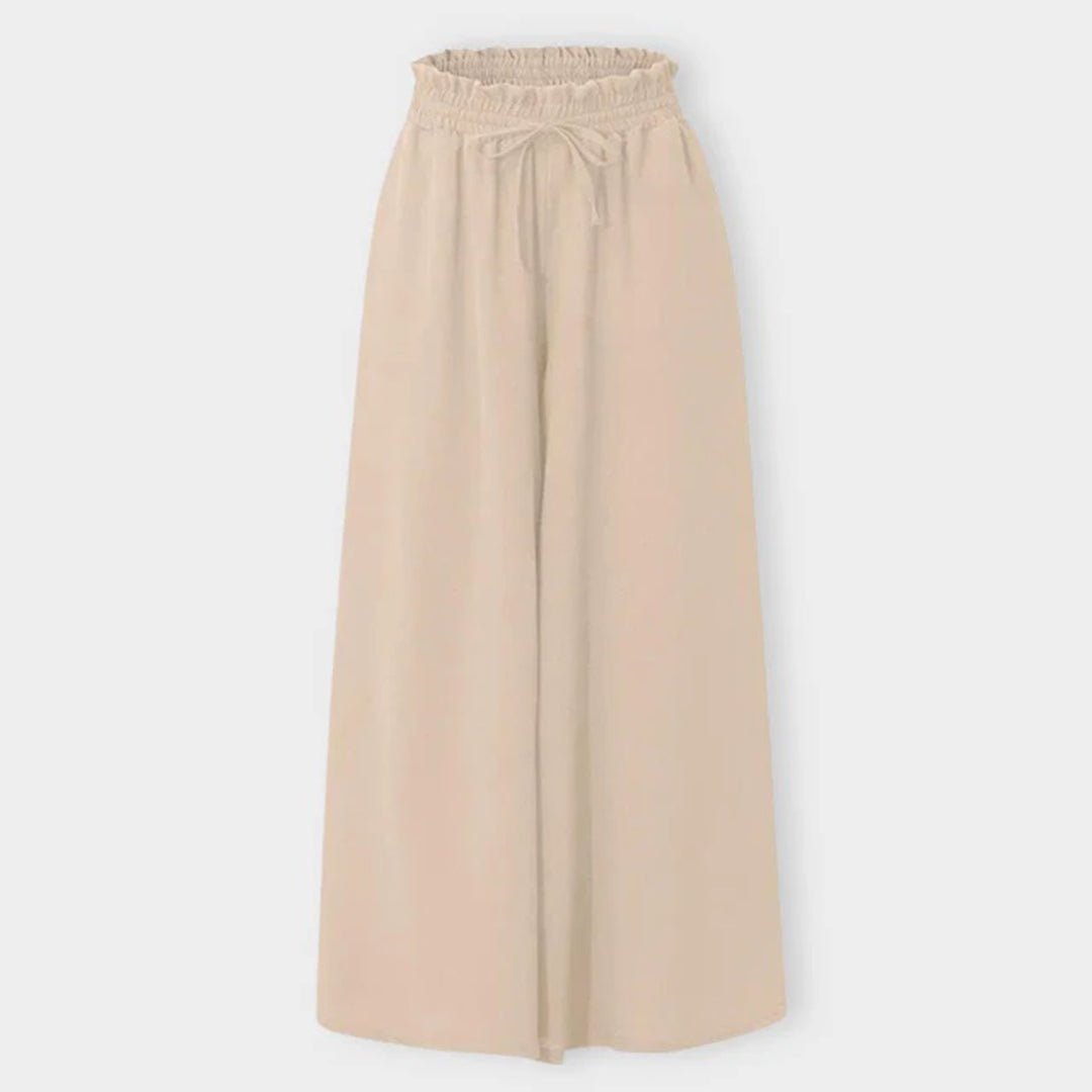 Clementine | Women's High-Waisted Wide-Leg Palazzo Trousers