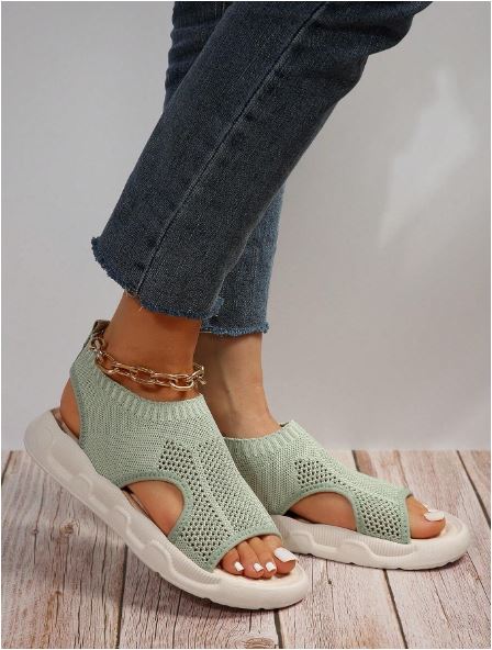 Luna | Women's Casual Open-Toe Slip-On Platform Sandals