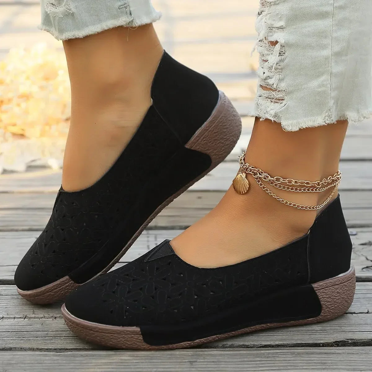 Delphine | Women's Slip-On Platform Loafers
