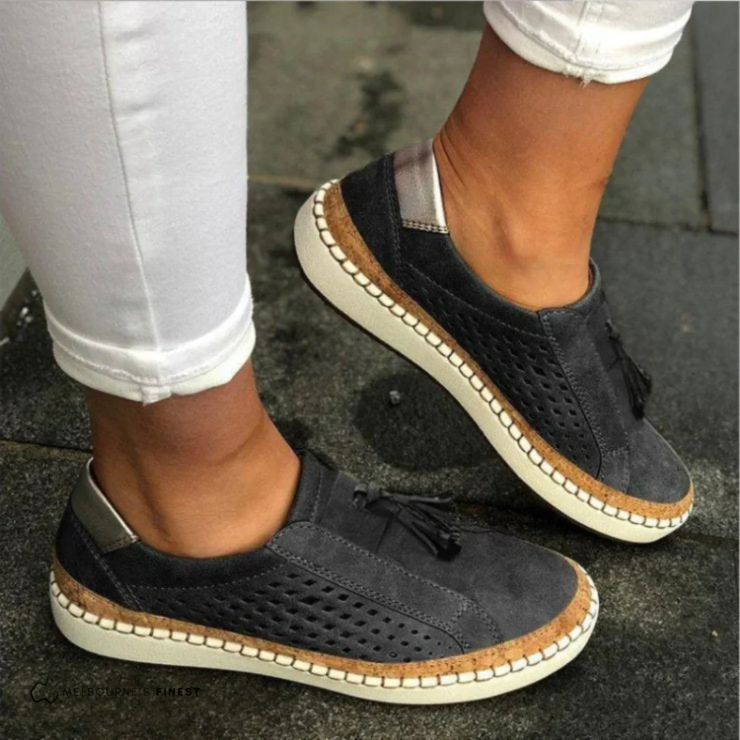 Cassandra | Women's Comfortable Orthopedic Slip-On Walking Sneakers