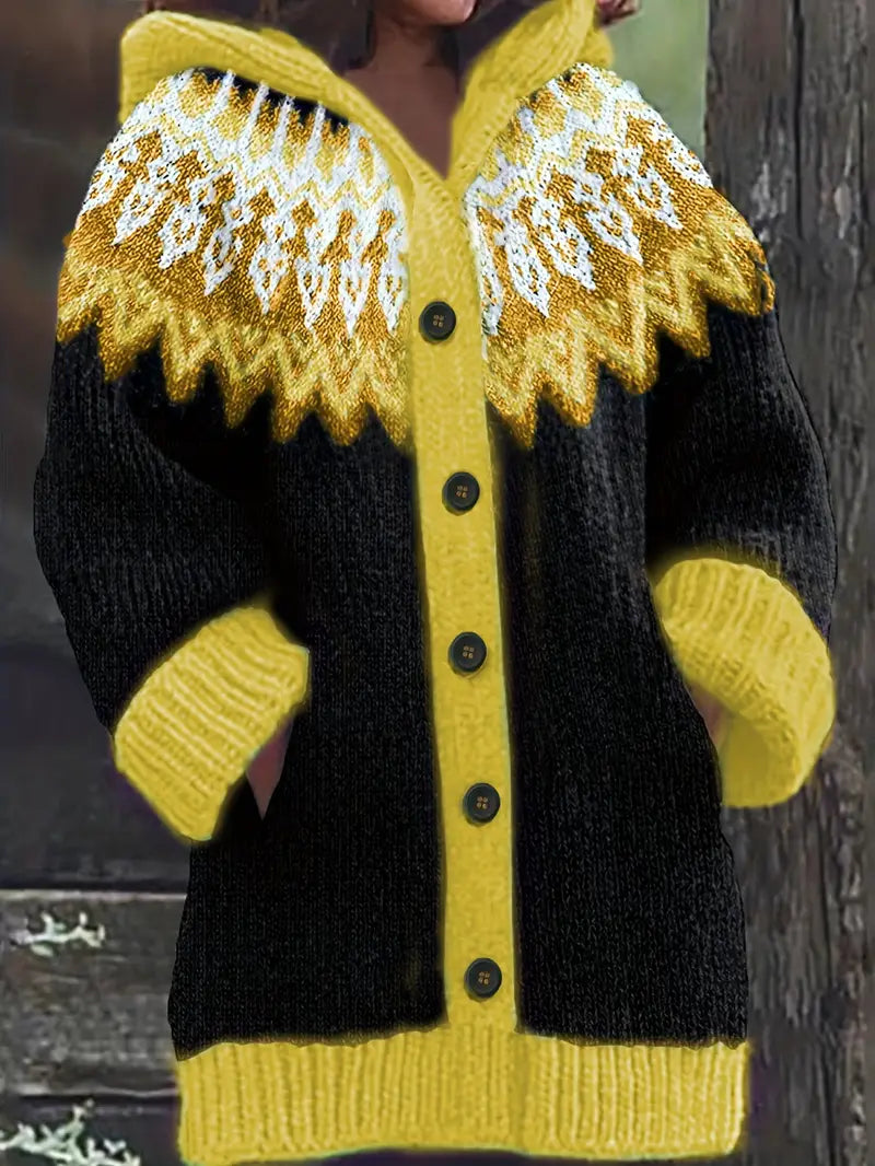 Adeline™ | Relaxed Fit Hooded Cardigan