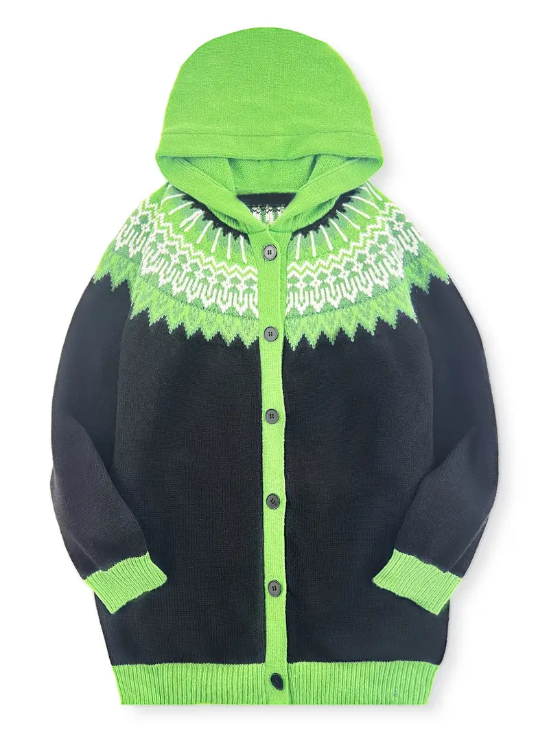 Adeline™ | Relaxed Fit Hooded Cardigan