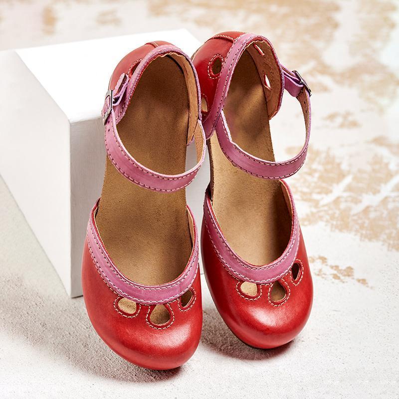 Charlotte | Women's Low Heel Orthopedic Flat Sandals