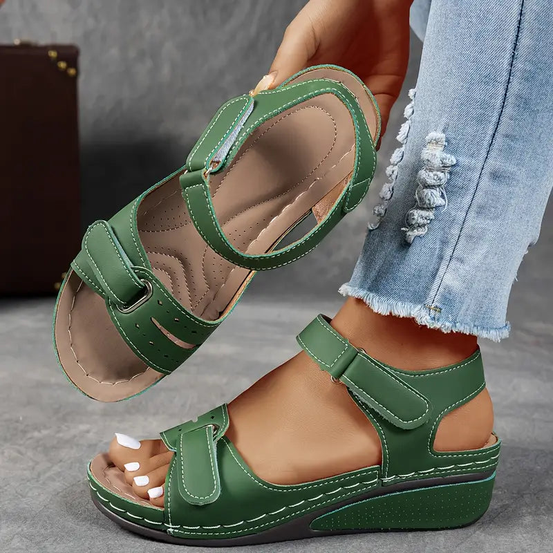 Nina™ | Wedge Heel Orthopedic Sandals
