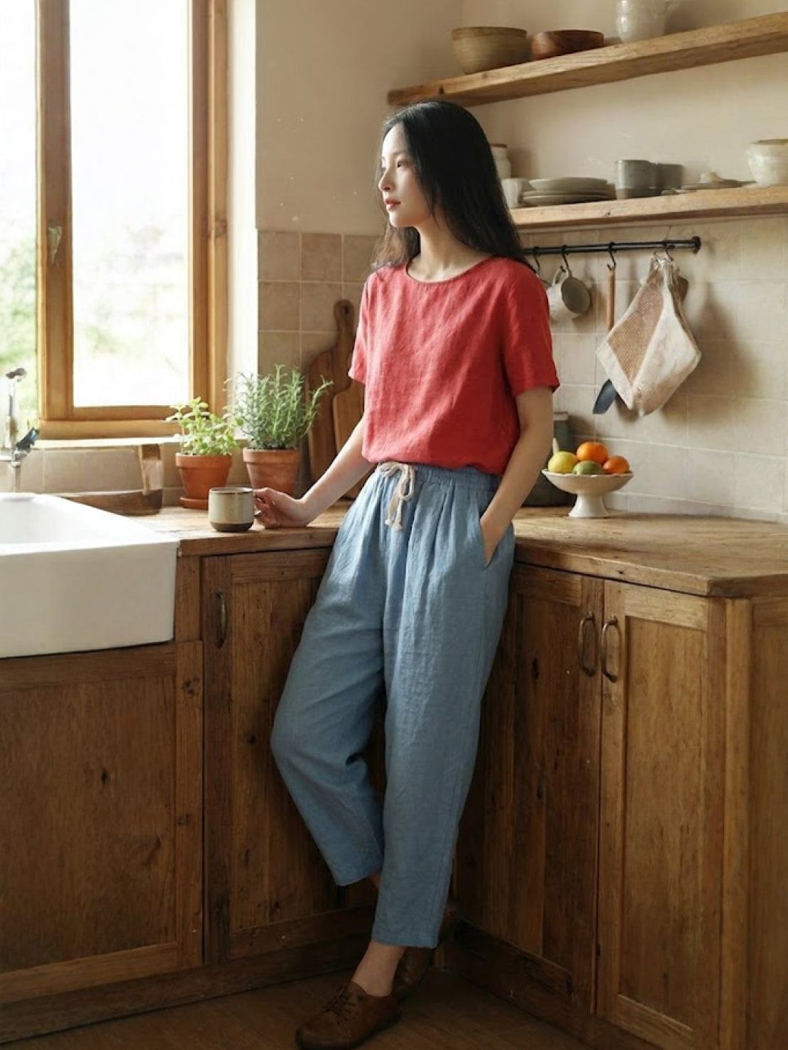 Felicity | Women's Casual Drawstring Trousers