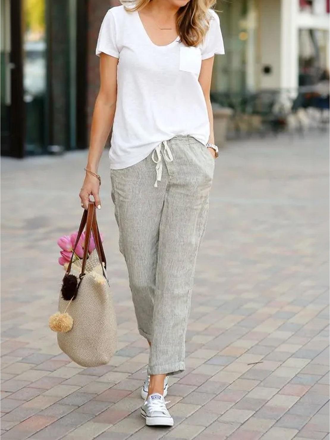Felicity | Women's Casual Drawstring Trousers
