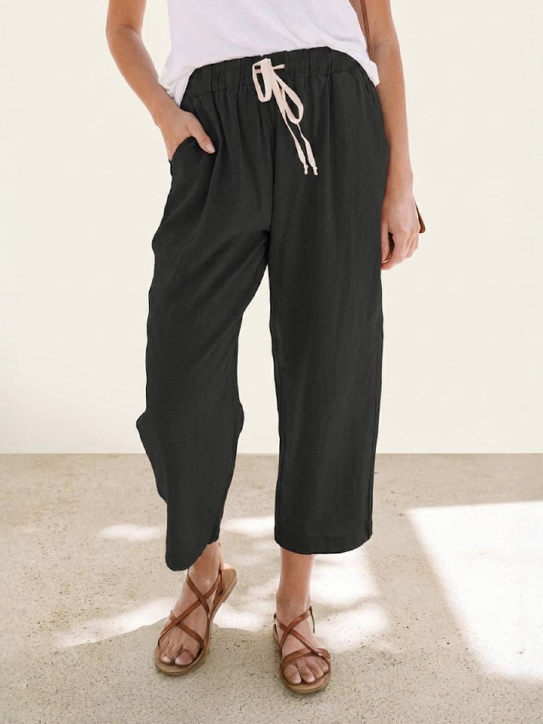 Felicity | Women's Casual Drawstring Trousers