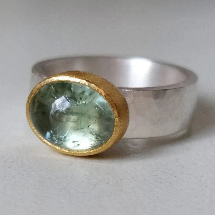 Verdora™ | Classic Rounded Stone Ring