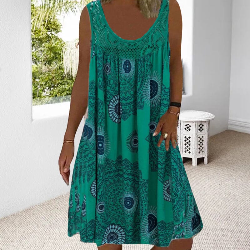 Ivy™ | Sleeveless Summer Maxi Dress
