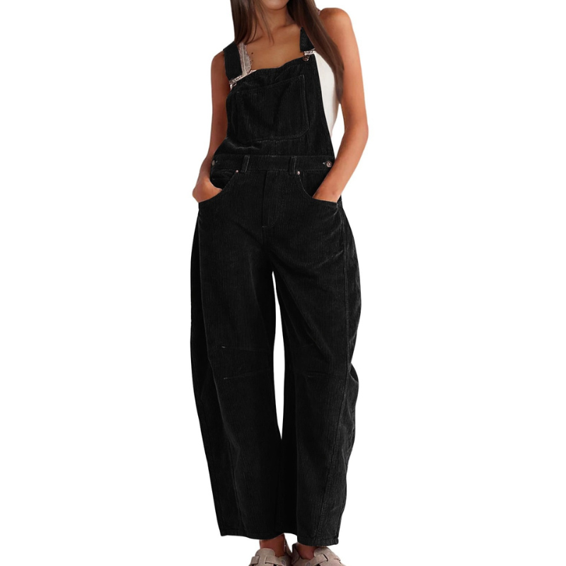 Juniper | Women's Sleeveless Wide-Leg Overalls