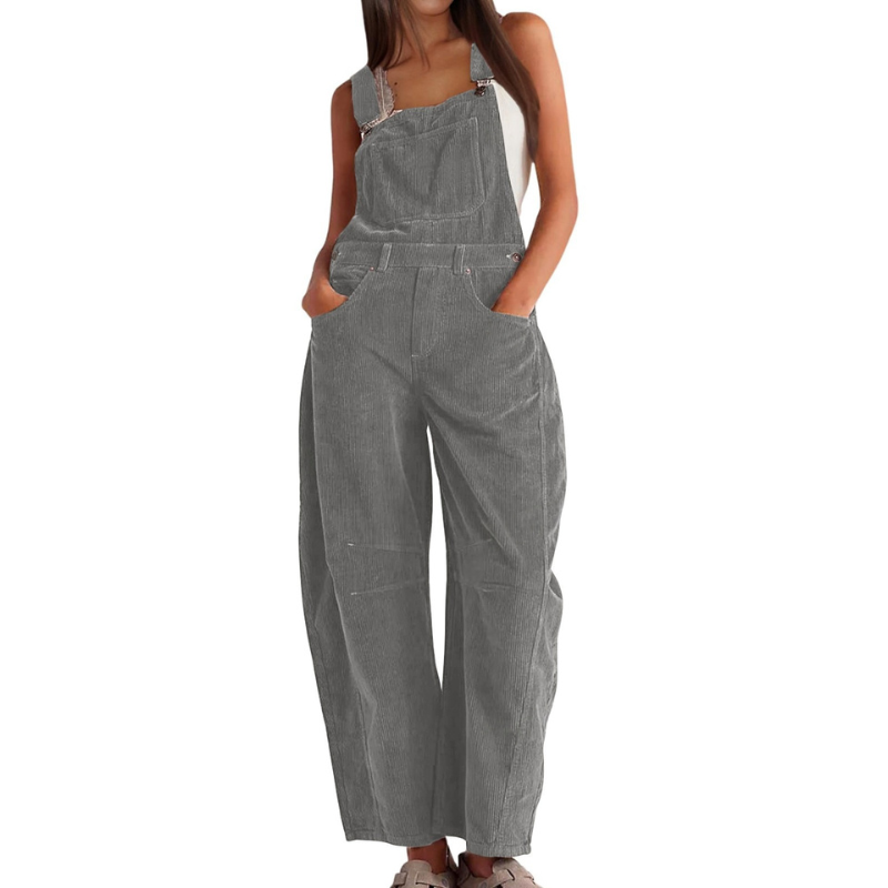 Juniper | Women's Sleeveless Wide-Leg Overalls