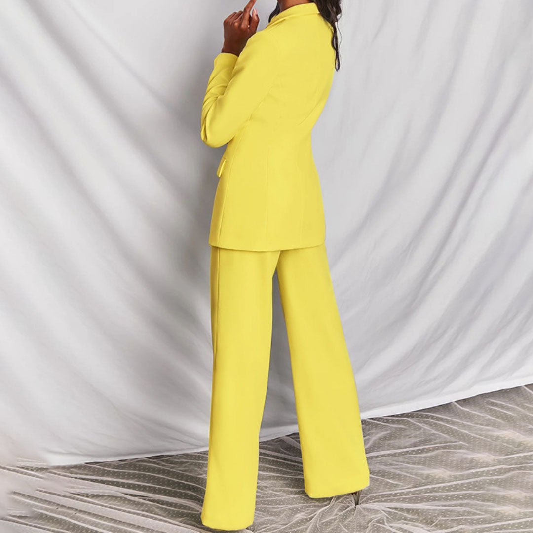 Leotine™ | Stylish Blazer and Trousers Ensemble