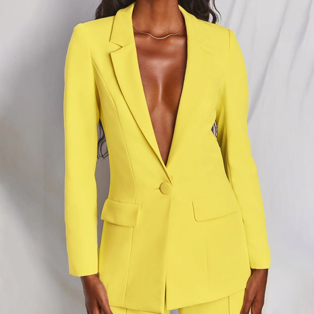 Leotine™ | Stylish Blazer and Trousers Ensemble