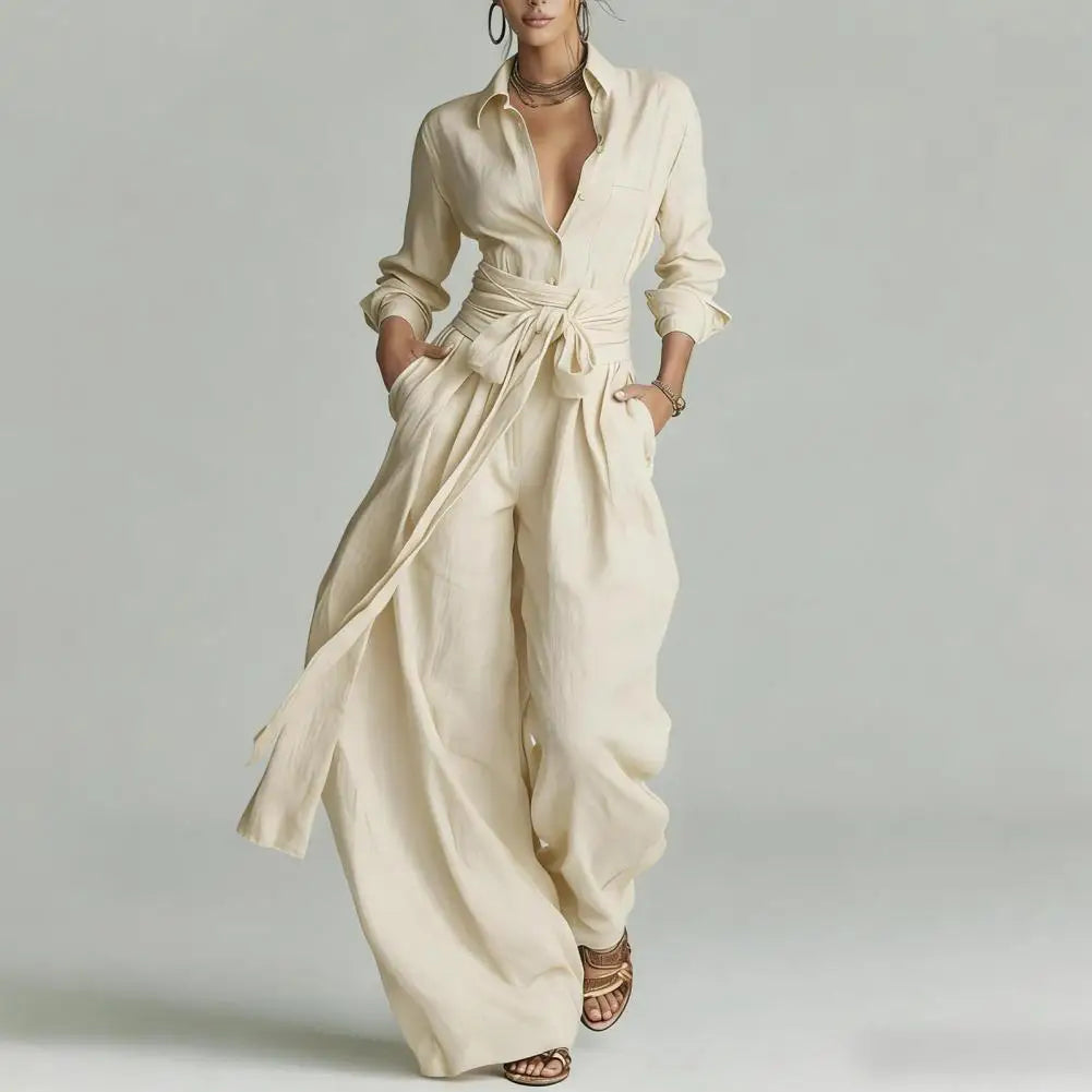 Milena | Women's Wide-Leg Pants Ensemble