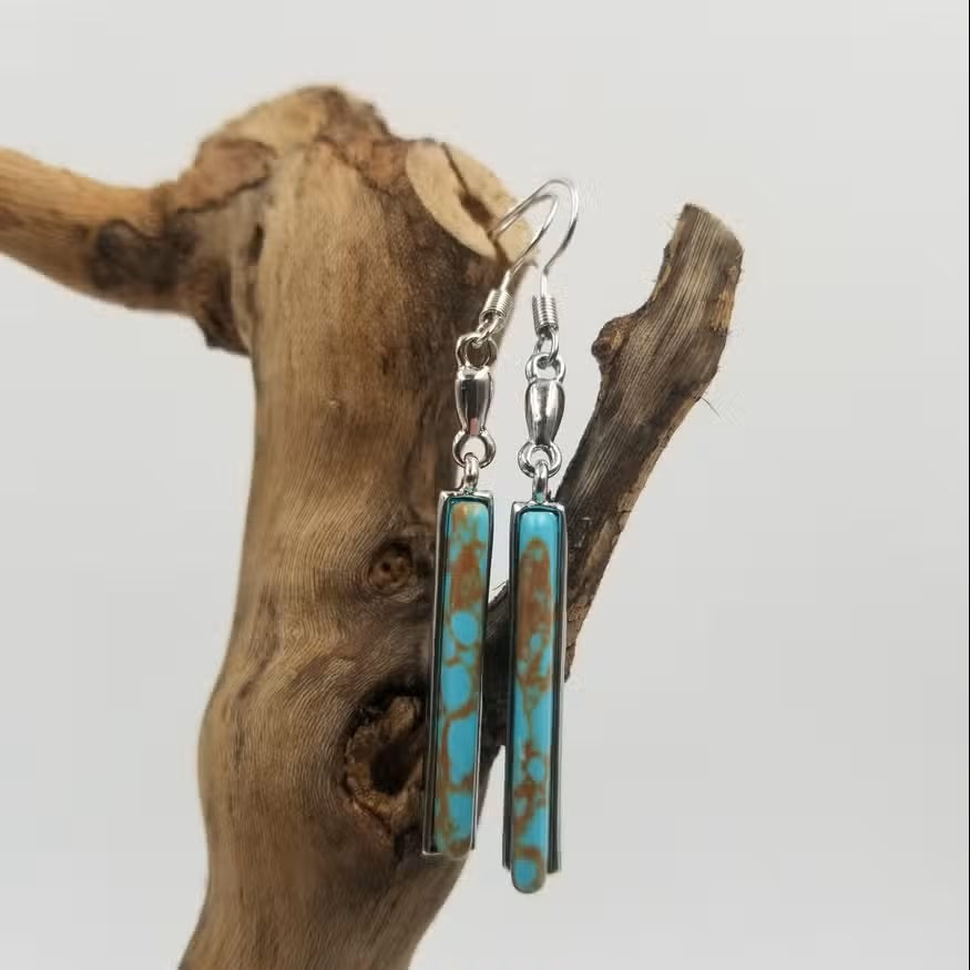 Azura™ | Retro Turquoise Earrings