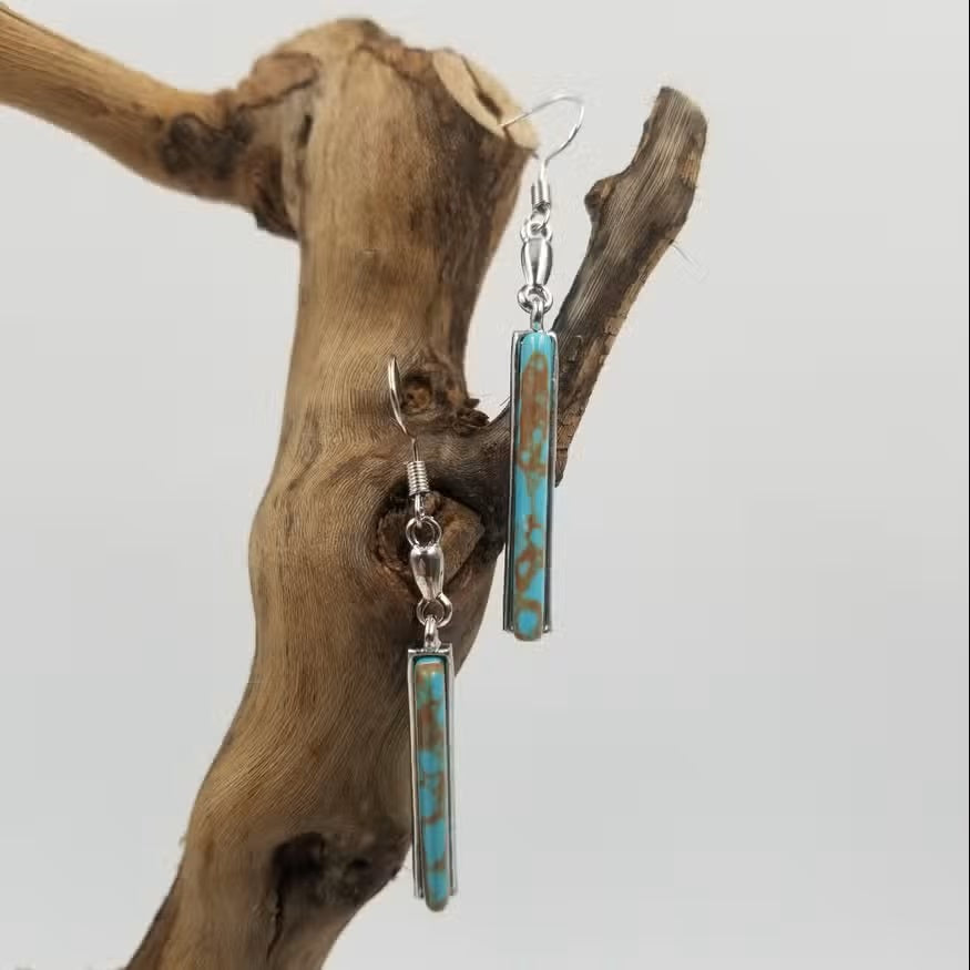 Azura™ | Retro Turquoise Earrings