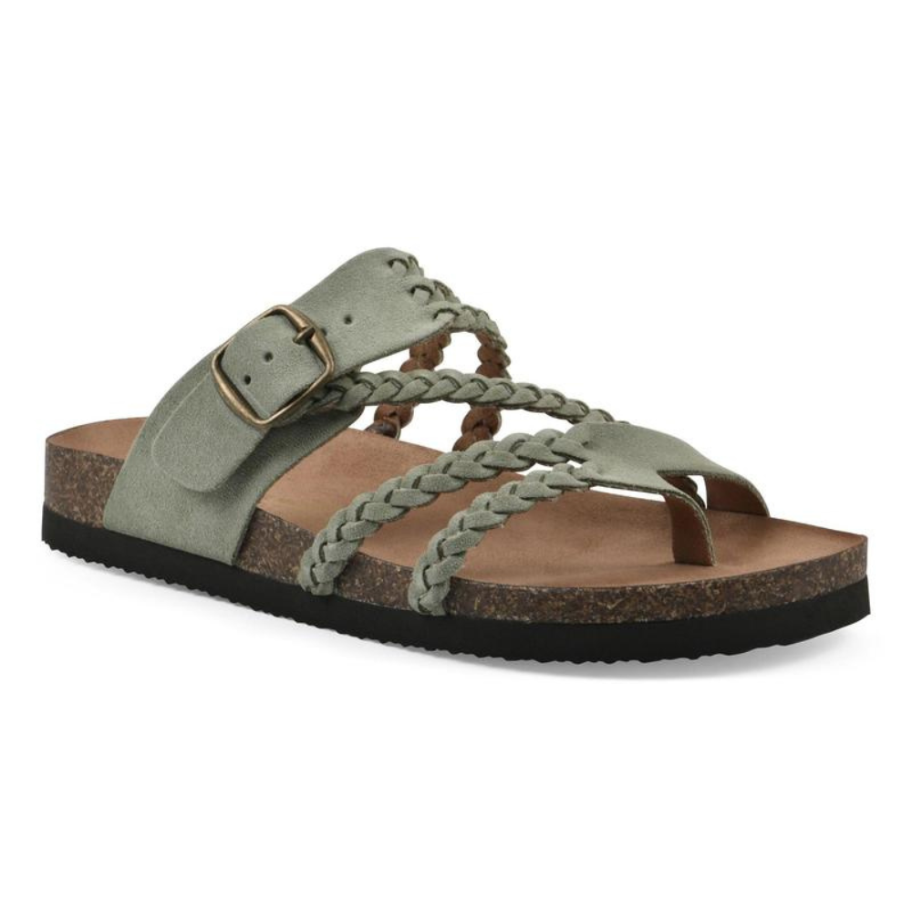 Octavia | Women's Braided Sandals with Buckle Detail