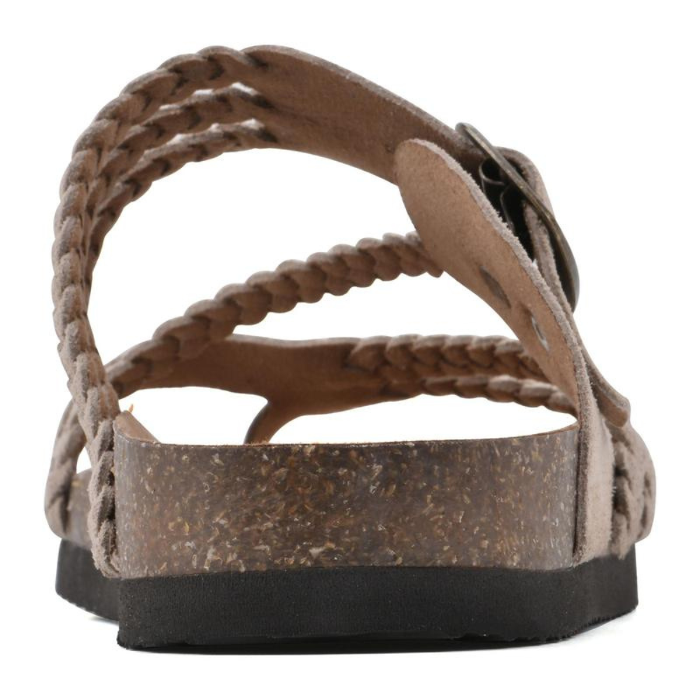 Octavia | Women's Braided Sandals with Buckle Detail