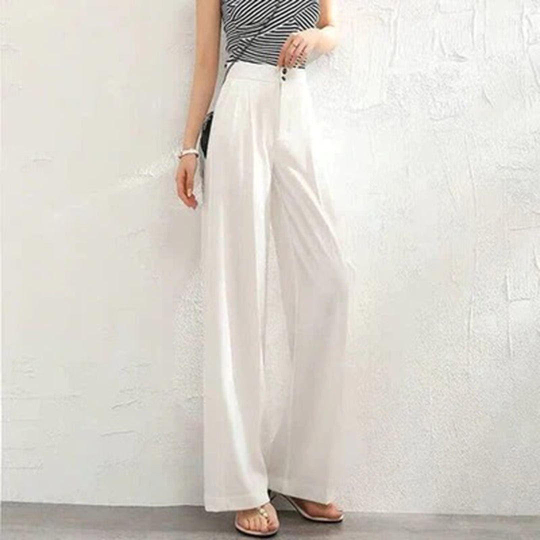 Odessa | Women's High-Waisted Wide-Leg Trousers