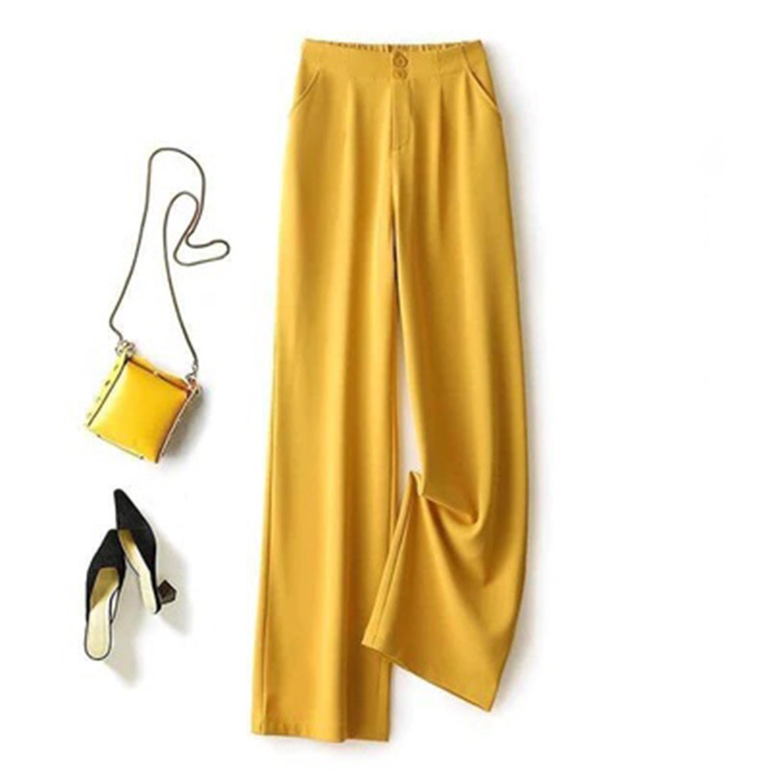Odessa | Women's High-Waisted Wide-Leg Trousers