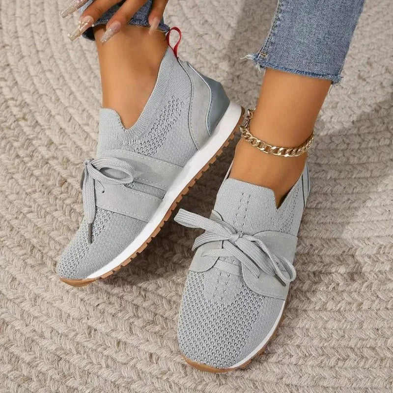 Ophelia | Women's Slip-On Sneakers with Bow Detail
