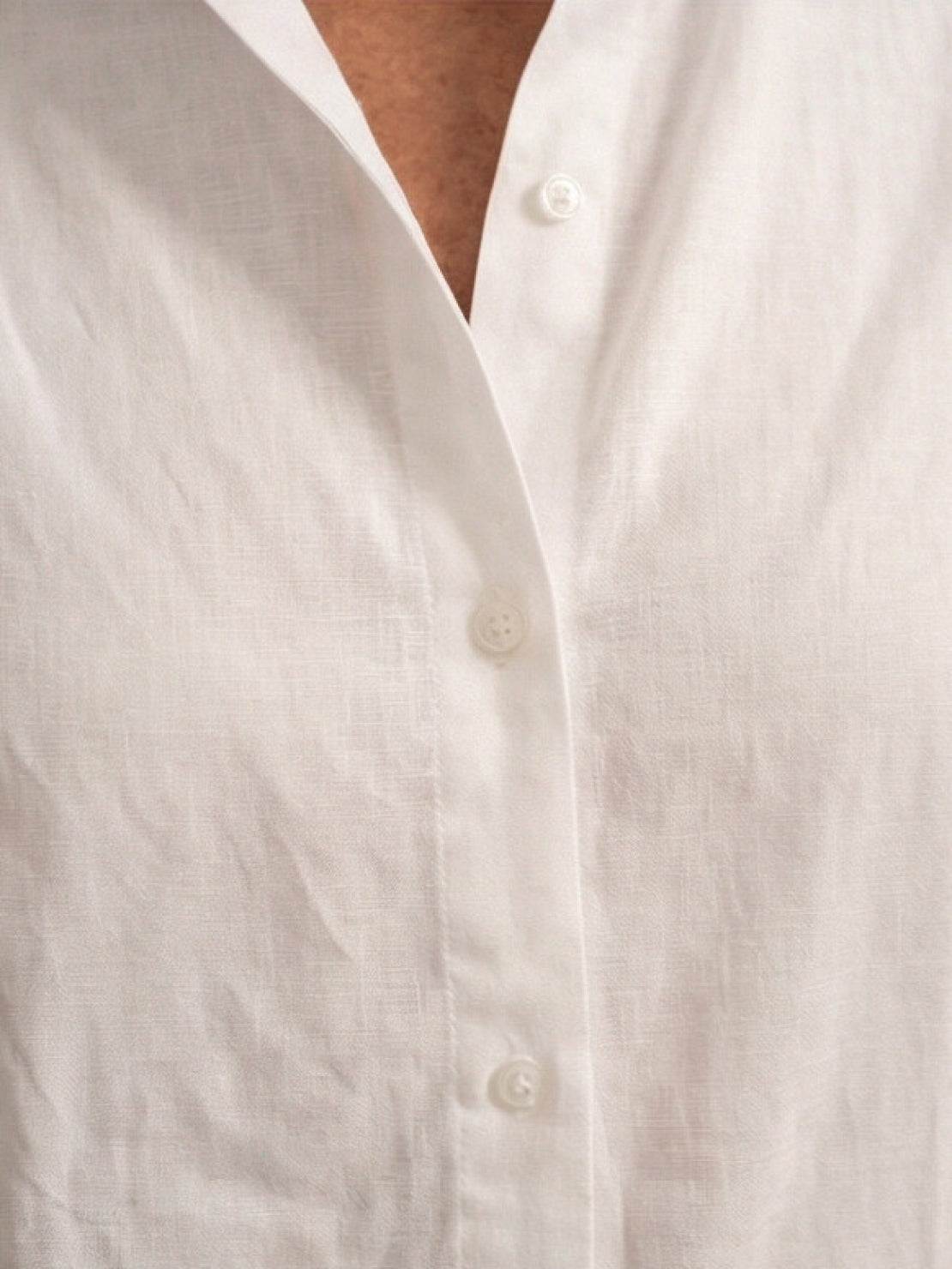 Vivian | Women's Relaxed Button-Up Shirt and Wide-Leg Trousers Ensemble