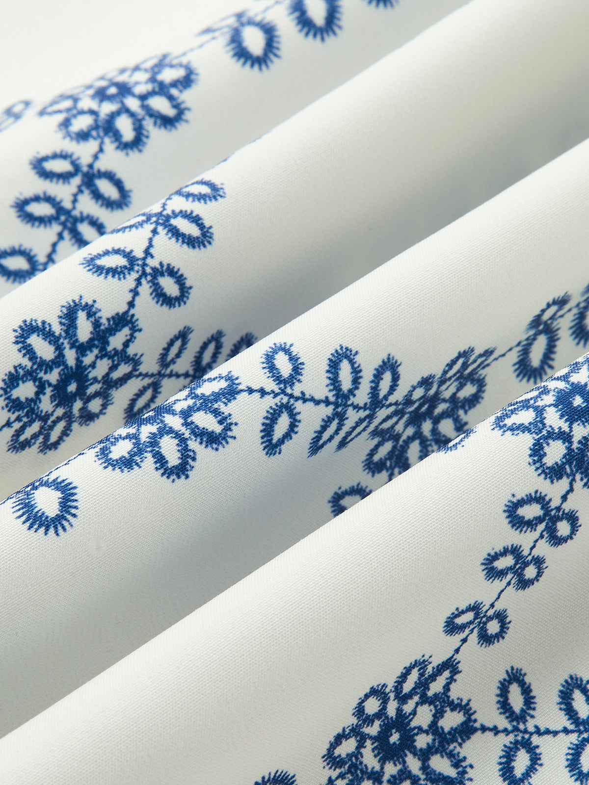 Santorini | Women's Embroidered Crop Top and Maxi Skirt Coordinated Set