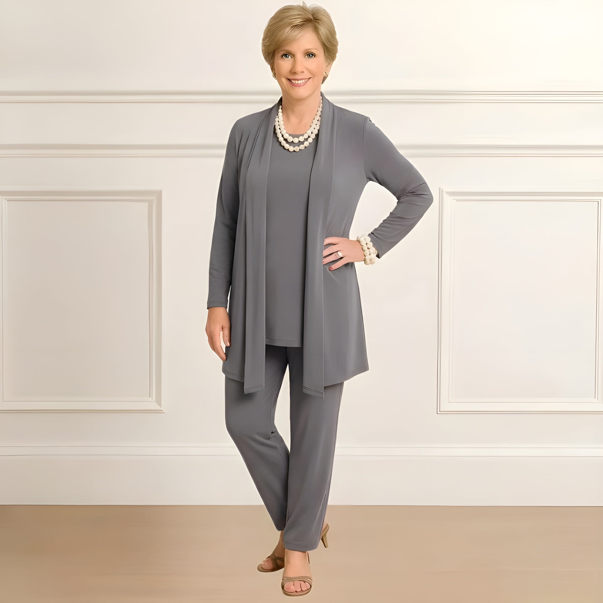 Ingrid™ | Cardigan and Pants Ensemble