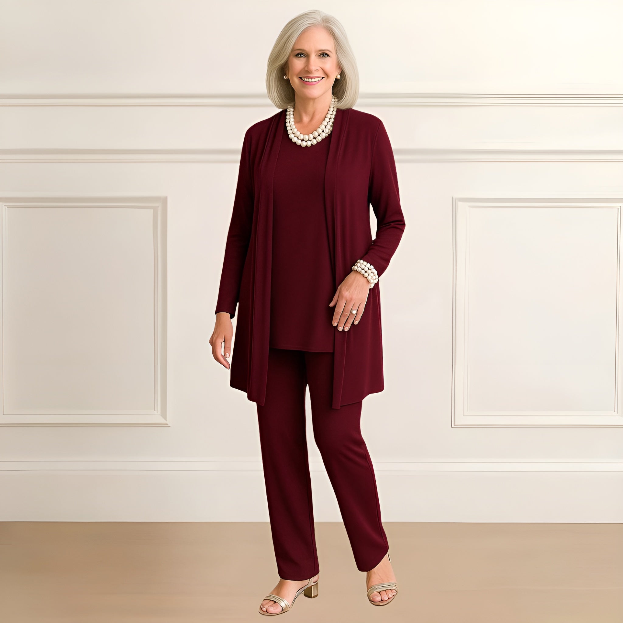 Ingrid™ | Cardigan and Pants Ensemble