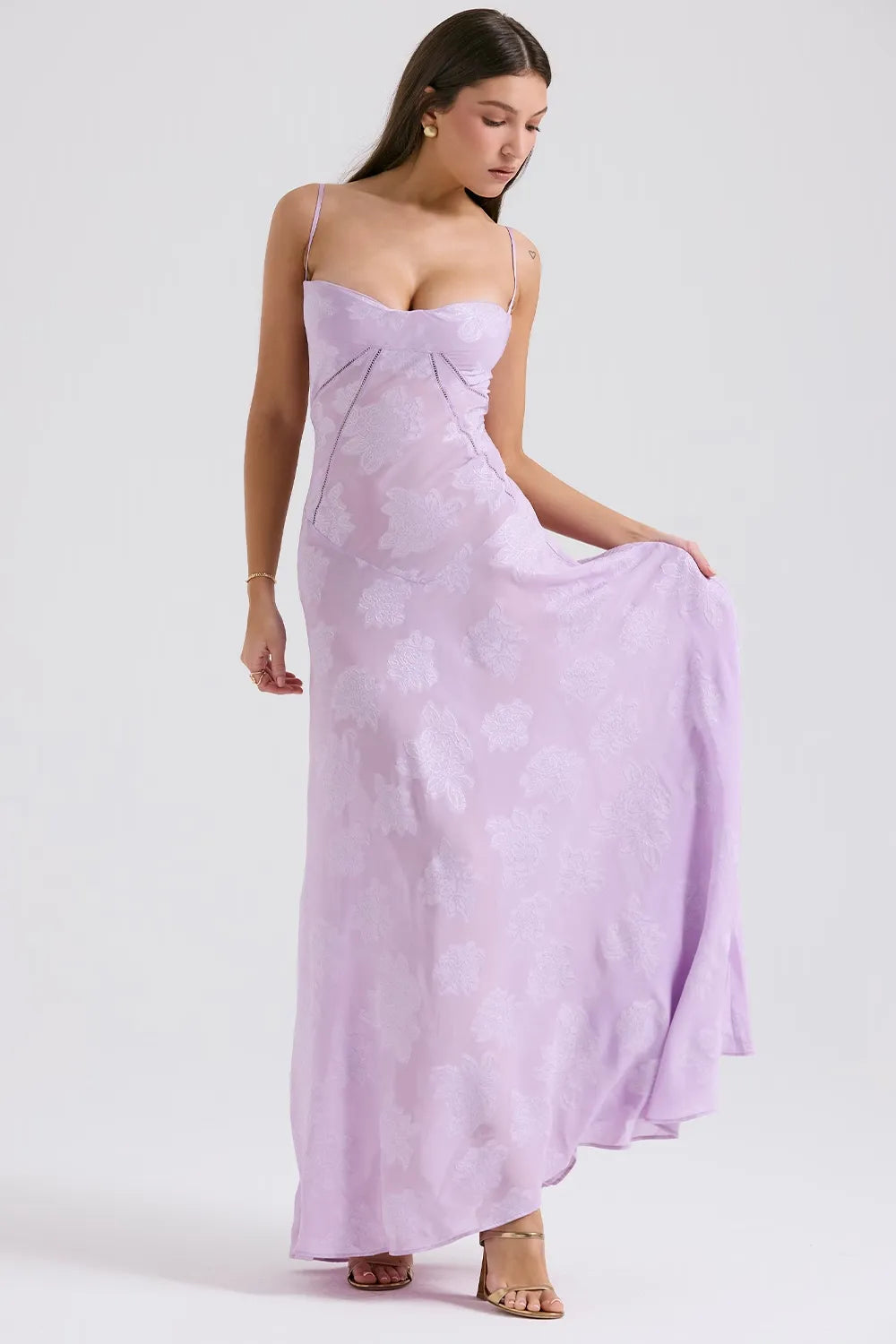 Gretchen™ | Adjustable Strapped Open Back Long Summer Dress