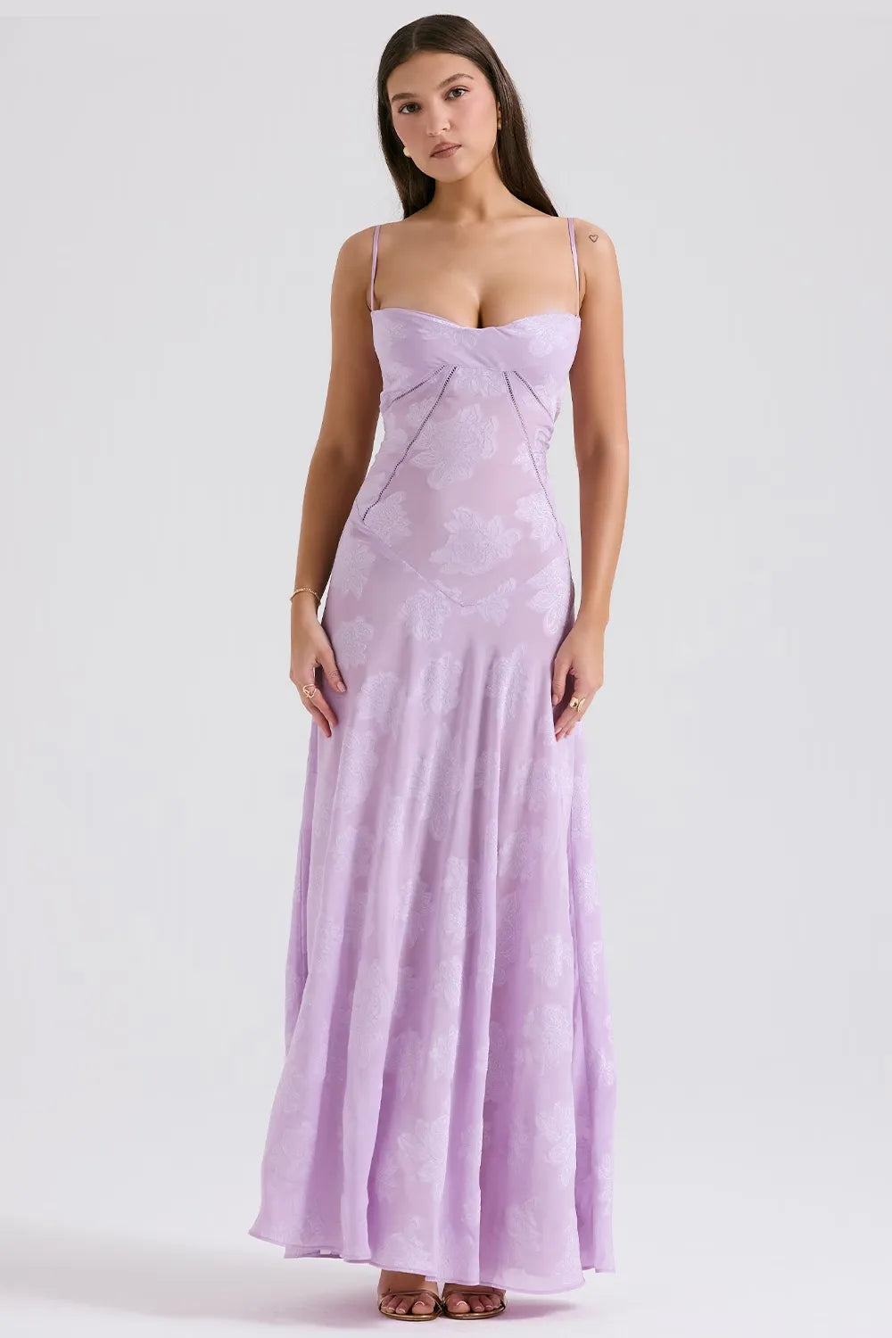 Gretchen™ | Adjustable Strapped Open Back Long Summer Dress