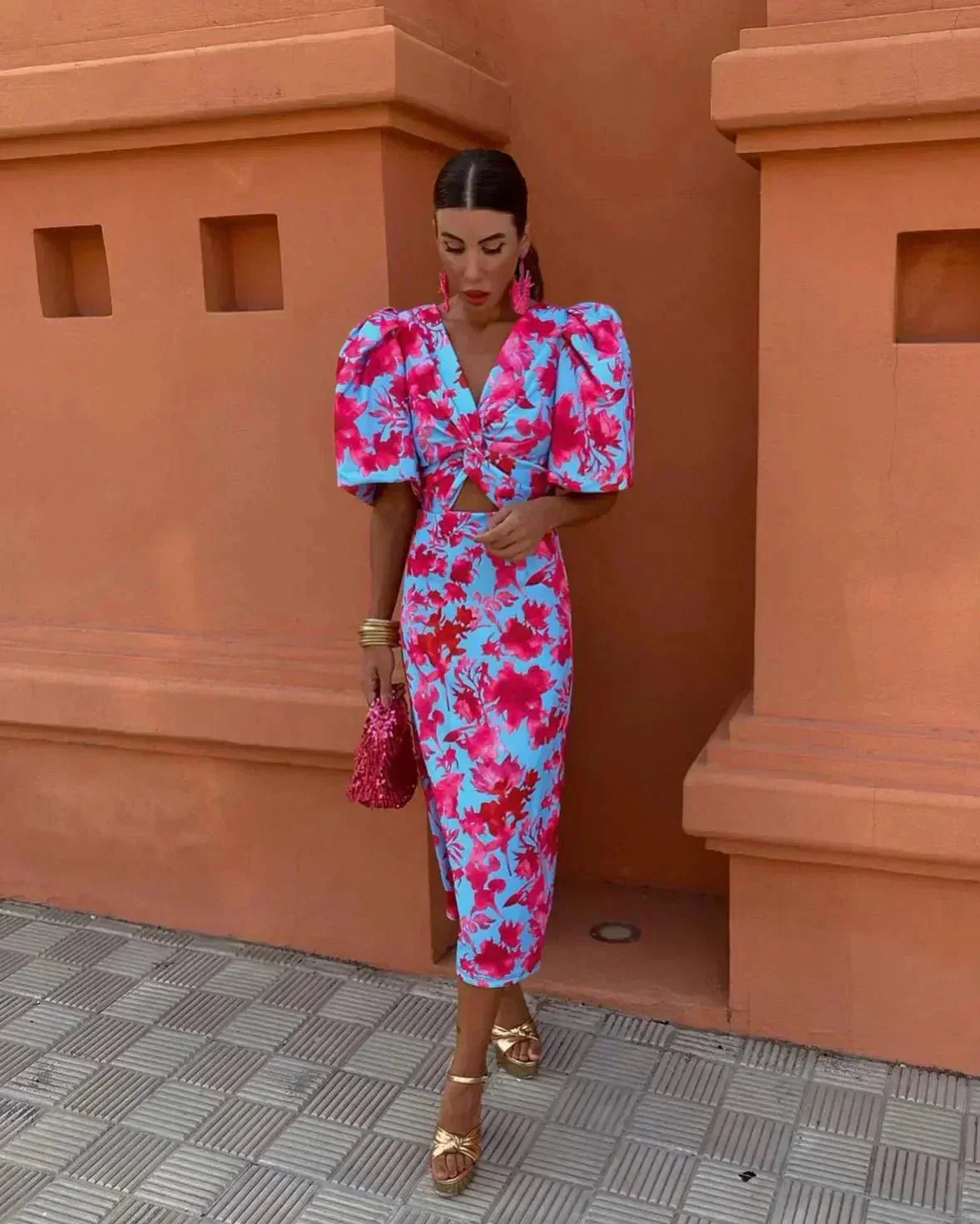 Violette | Midi Dress for Women - Perfect for Wedding Guests